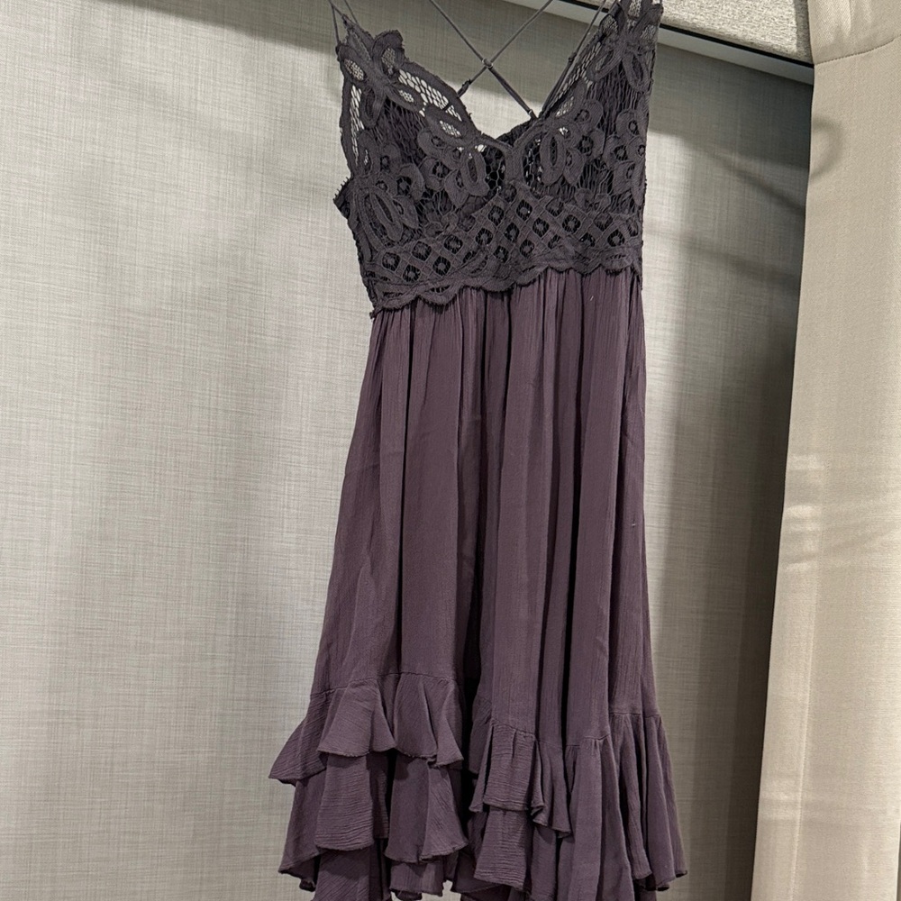 Gray free people sundress